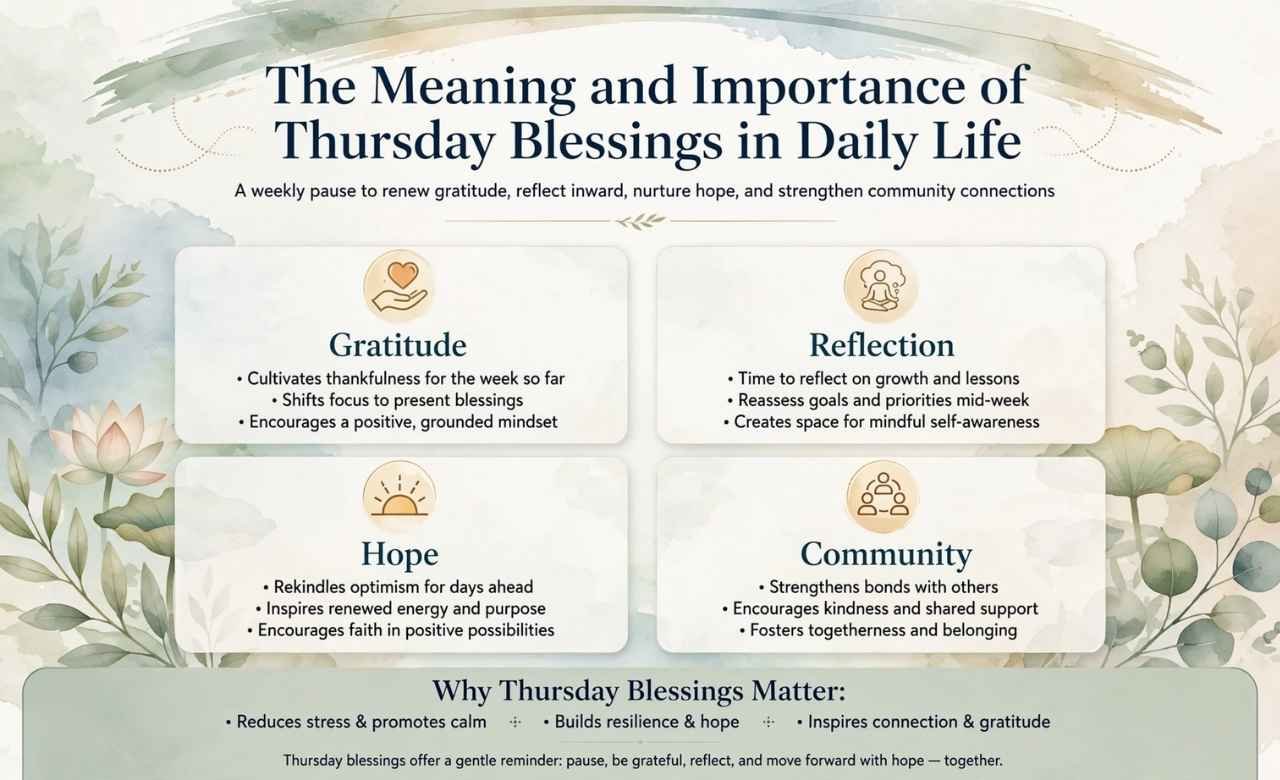 The Meaning and Importance of Thursday Blessings in Daily Life