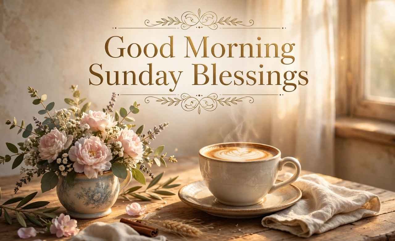 Classic Good Morning Sunday Blessings
