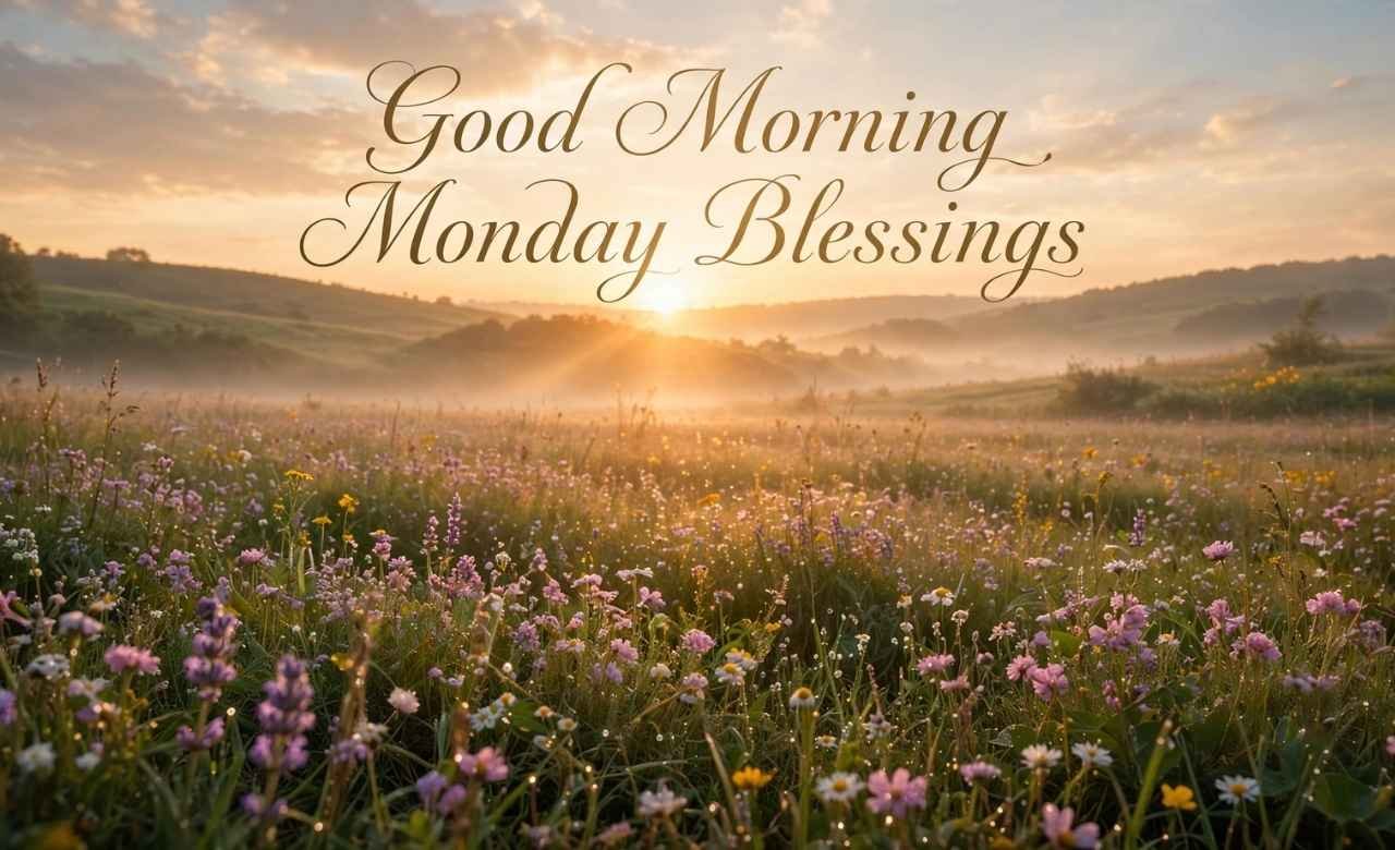 Good Morning Monday Blessings