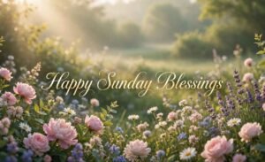 Happy Sunday Blessings