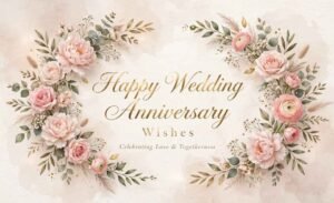 Happy Wedding Anniversary Wishes