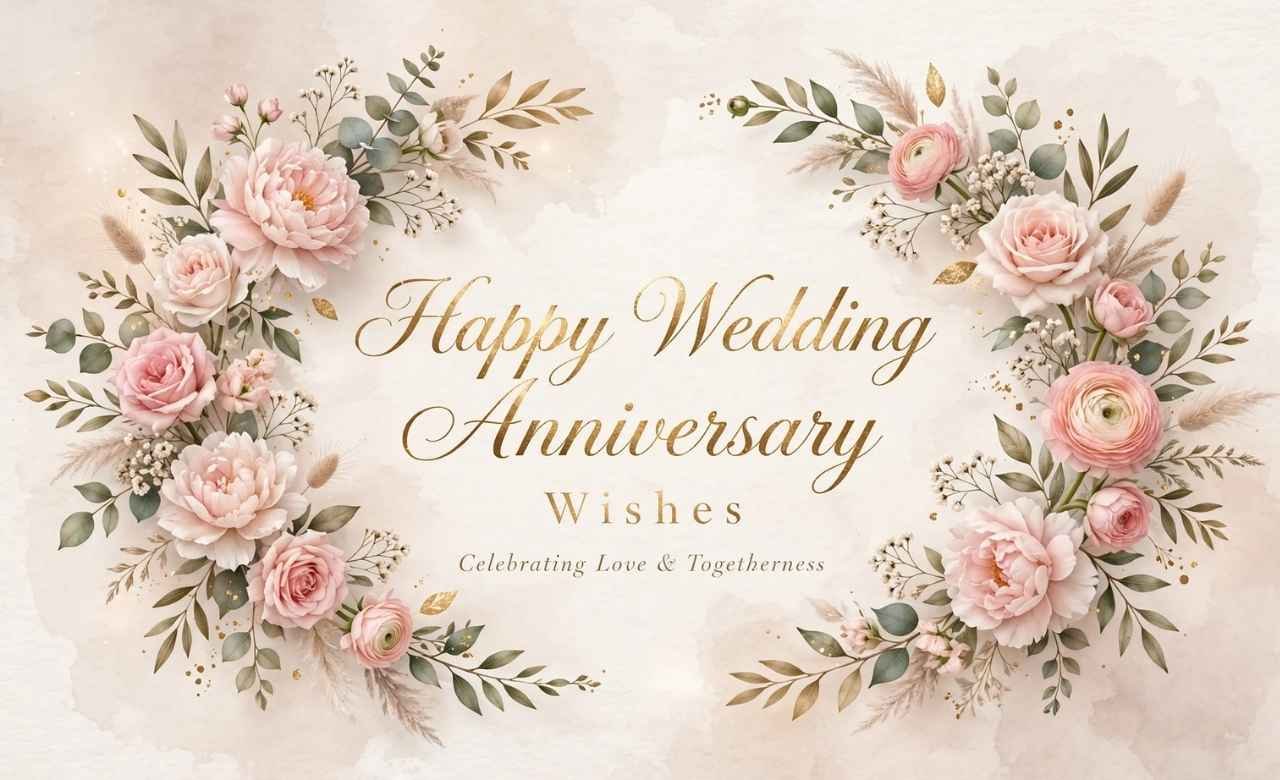 Happy Wedding Anniversary Wishes