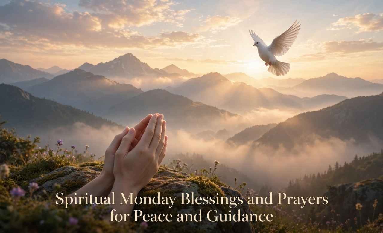 Spiritual Monday Blessings and Prayers for Peace and Guidance