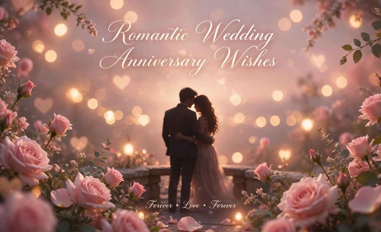 Romantic Wedding Anniversary Wishes