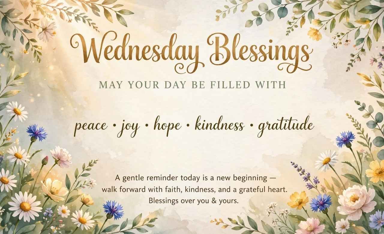 Wednesday Blessings