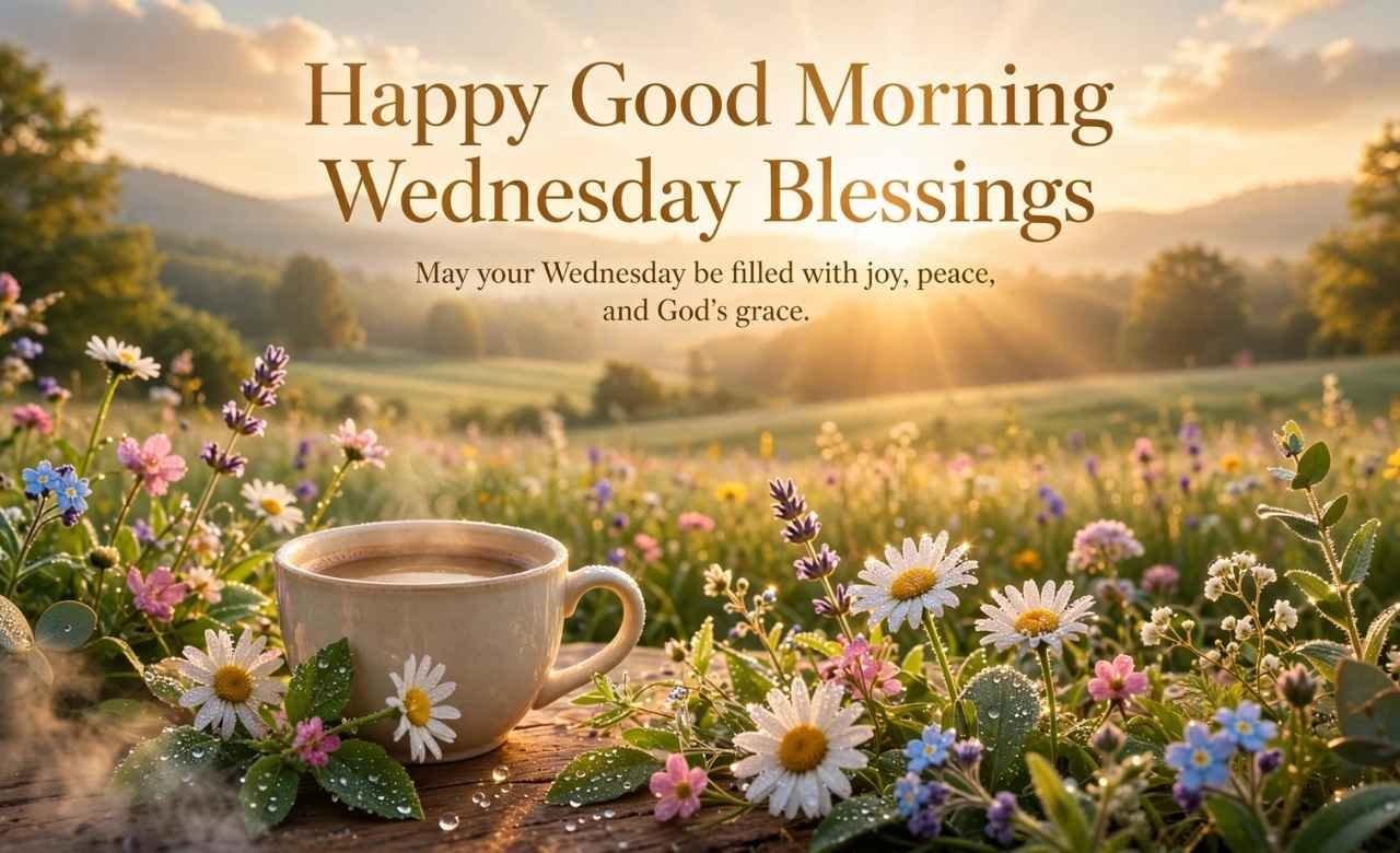 Happy Good Morning Wednesday Blessings