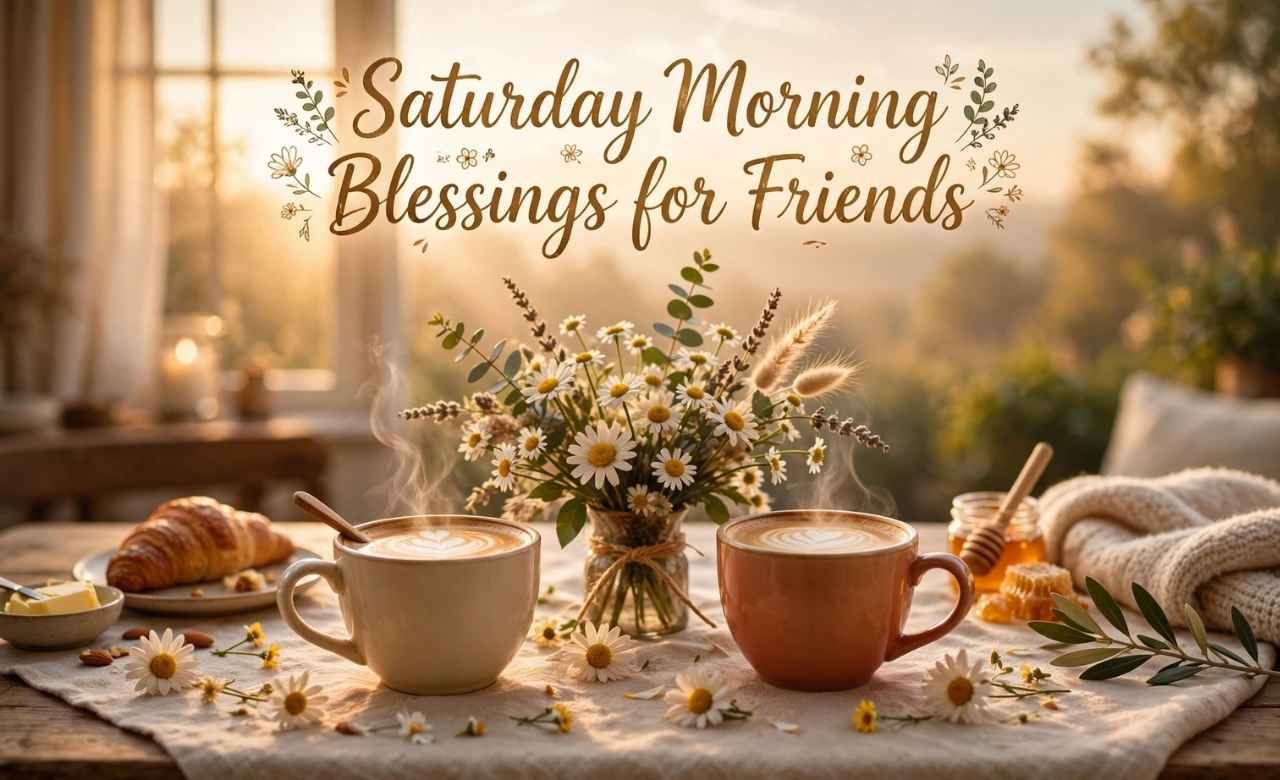 Saturday Morning Blessings for Friends