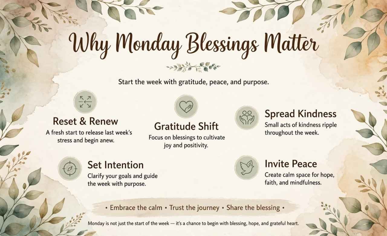 Why Monday Blessings Matter