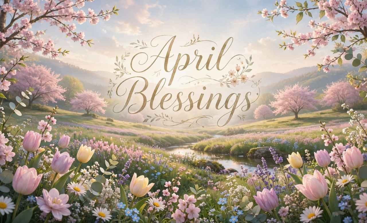 April Blessings